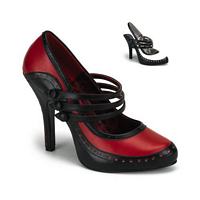 Tempt-10 4.5 Inch Concealed Platform Tri-Strapped Spectator Pump