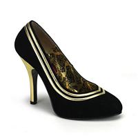 Tempt-40 4.5 Inch Concealed Platform Gold Piped Pump