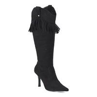 C-Wrangler-1012 Black Inch Knee High Boots