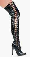 Sexy Shoes, Heels and Boots including Thigh High Boots. <br>