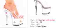L7-Vanity 7 Inch Light up Shoe